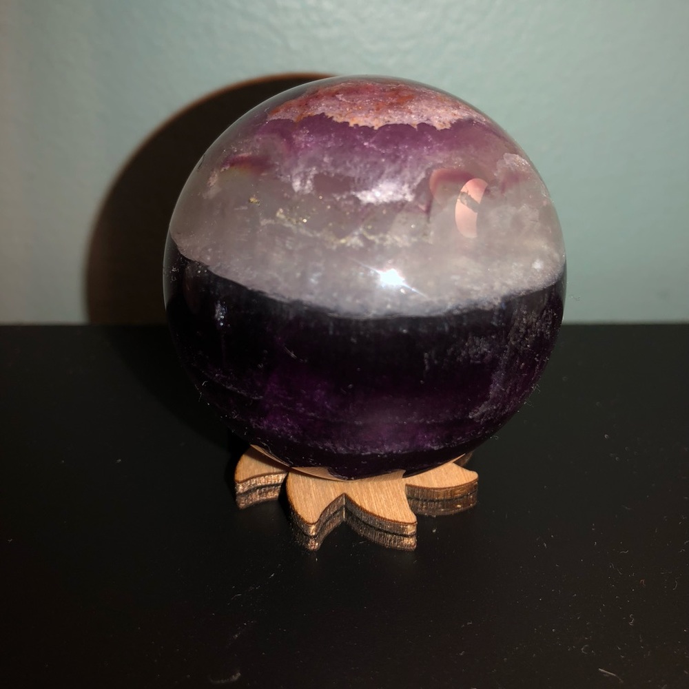 Purple Fluorite Sphere